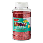 Charles Leonard Glitter, Red, 3 Pack(CHL41130)-16oz bottle of red glitter