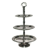 Elegance 3-Tier Cake Plate (72783)-3-tier Cake stand
