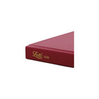 Letts Icon Note Notebook - 7 5/8" x 5" - Red-Cream colour paper