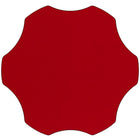 Flash Furniture Mobile 60" Flower Thermal Laminate Activity Table - Red-Shape encourages creative interaction