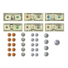 Teacher Created Resources Magnetic Money Accents, 42 Pack (TCR77243)-Magnetic money with a write on/wipe off surface