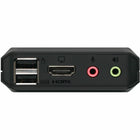 Commutateur KVM audio USB IOGEAR 2 ports 4K HDMI (GCS92HU)-Dimensions: 6,12 L x 2,18 L x 8,77 H po