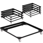 Flash Furniture 8 Pk. HERCULES Series Steel Stack Chair & Church Chair Dolly-Set of 8 Stack Chair Dollies