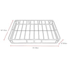 CorLiving Ready-to-Assemble Full/Double Box Spring (SAL-102-F)-Sturdy steel frame with 10 slats for added support