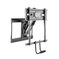 TygerClaw Pull-Down Mantel Wall Mount for 43" to 70"-Holds most 43 in to 70 in flat panel TV up to 28.6 to 77 lb.
