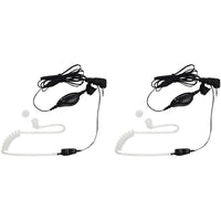 Motorola 1518 Surveillance Headsets with PTT-Compatible with MS, MU, MT, MR, MJ, T9680RSAME, MH, MD, MB, FV300 Series Radios