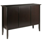 Winsome Melba Buffet Cabinet/Sideboard, Coffee Finish (23646)-Made of solid and composite wood