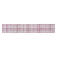 C-THRU 8ths Bevelled Ruler, 12”-Calibrated in 16ths to the inch