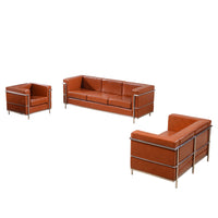 Flash Furniture Hercules Regal Series Reception Set (ZBREGALLRSETCG)-Contemporary Reception Set