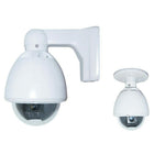 SeqCam SEQ7503 Mini Speed Dome Security Camera, 10" x 11" x 8", White-Advanced image sensor produces high resolution video at 650 TV Lines of resolution