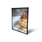 Futech 2-View Menu Holder GRN 8-1/2"W x 11"H, Green, 10 Pack-Clear PVC plastic sleeves