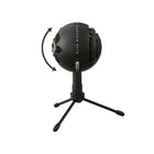 Blue Snowball iCE Plug 'n Play USB Microphone - Black-Stylish retro design: Record or stream in style with a classic recording equipment design that looks great on your desktop and on camera