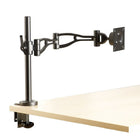 Fellowes Depth Adjustable Monitor Arm (8041601)-Elevates LCD monitors from 3-1/8” to 15-1/2” above the desk