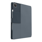 Speck Balance Folio Case with Microban for 12.9" iPad Pro (2018-2022) - Stormy Grey/Charcoal-Full interior liner provides scientifically engineered protection to resists scuffs and abrasions to your tablet. Fully compatible with the Apple Pencil (2nd generation)