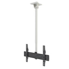 Kanto CM600W Ceiling TV Mount for 37" to 70" TVs, White-Extends up to 23" and swings up to 90 degrees to accommodate sloped ceilings
