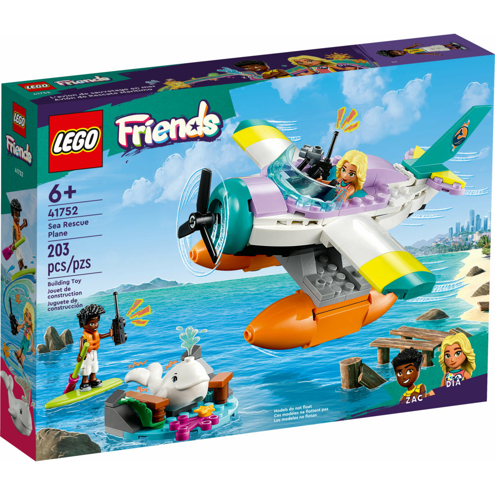 LEGO Friends Sea Rescue Plane Playset 203 Pieces1