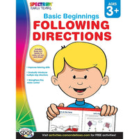 eBook: Spectrum 704170-EB Following Directions - Grade Preschool - K-You will receive two emails: one confirming your entire order, and one with a "Download Software" buttonYou can download immediately or return to your email to download later