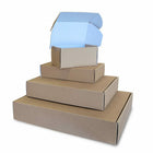 Eddie's Shipping Corrugate Boxes - 12" L x 9" W x 2.40" H - Kraft - 50 Pack-Capacity (cu ft): 0.15