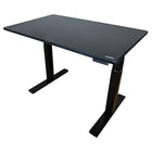 Uncaged Ergonomics (RUBBKMDF60) Rise Up Electric Height Adjustable Sit/Stand Desk - Black-Push-Button Control with Auto Up/Down + 4 Memory Preset for 1-touch adjustments