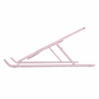 JCPal Xstand Portable Adjustable Compact Ergonomic Laptop Raiser Stand - Pink-6 adjustable heights (15, 23, 30, 35, 40 and 45 degrees)