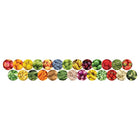 Hygloss 36' Die Cut Classroom Border, Fruits/Veggies, 72 Pack-Design: Fruits / veggies