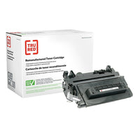 TRU RED CE390A(J) HP 90A Remanufactured Toner Cartridge - Extended Yield - Black-Colour: black