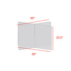 Mark Maker 4 Way Table Divider - 30" L x 30" W x 23.5" H - 1/4" clear acrylic - no pass throughs-Made from 1/4” clear acrylic.