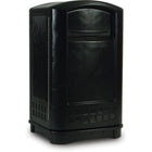 Rubbermaid Plaza Container Black 50Gallon (FG396400BLA)-Capacity - 50 US gal.