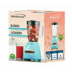 Brentwood 12-Speed Blender - 350 Watt - Blue-Convenient Cord Storage