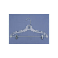 Wamaco 17" Suit Hanger, Clear, 100 Pack-Heavy weight adult size suit hanger