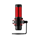 HP HyperX QuadCast USB Microphone - Black/Red-Connection Type: USB Mini-B, 3.5mm headphone output