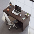 Sauder 47"W Affirm Desk - Noble Elm-   Impact resistant, high-grade thermoplastic edges