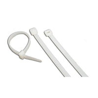 Digiwave 11" Cable Tie, 0.5" x 0.5" x 2", White, 100 Pack-11 Inch Cable Tie - White (100pcs/PK) organizes that tangled mess behind your computer desk or home theater rack with these simple nylon zip cords