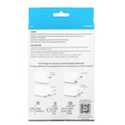 LOGiiX Power Plus 65 XL Travel Kit - White-USB Type-C Power Delivery port charges at up to 65W, ideal for laptops & more