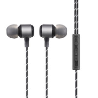 General Supply Goods + Co Metallic Wired USB-C In-Ear Earbuds with Case - Silver-Metallic and silver