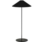 Dainolite Maine Transitional Trapezoid Floor Lamp - 1 Light - Black Shade-Black