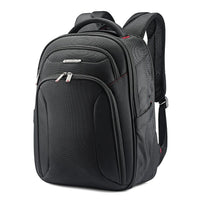 Samsonite Xenon 3 Slim Backpack 15.6", Black-Black, 1680 Denier Ballistic Polyester