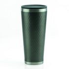 Minimal Insulated Tumbler, 430mL, Gunmetal, 2/Pack-Kids friendly slim light weight design with slip free embossed honeycomb patterns on the body