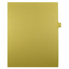 Mark Maker Legal Exhibit Index Tab Buff Single Tabs, 1/25th Cut, Letter Size, No Holes, Number 9, 25 Pack-Buff Single Tabs, 1/25th Cut