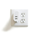 NXT Technologies Universal 2 USB Port Phone Charger - White-2 USB ports to charge multiple devices at once