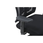 Brassex Dexter Aiden Desk Chair - Black-Tilt mechanism with lock