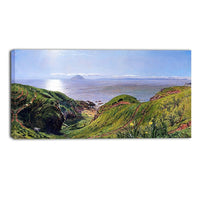 Designart William Bell Scott, Ailsa Craig Canvas Art Print, (PT5003-40-20)-Print