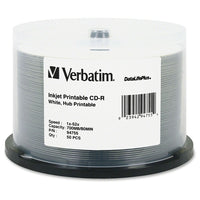 Verbatim Datalifeplus CD Recordable Media Spindle, CD-R, 52X, 700 Mb, 50 Pack-Product Line: DataLifePlus