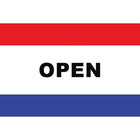 Message Flag, 36" x 60", Open-100% Polyester 36" x 60" flag for indoor or outdoor use