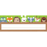 Creative Teaching Press Woodland Friends Name Plate, 216 Pack (CTP4400)-Use to personalize student desks, cubbies, seats at the table, take-home bags, classroom cabinets, folders and more!