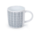 CTG Brands Dublin Mug, 12 oz, White, 6 Pack-Material: made of high-quality durable ceramic with glazed coating