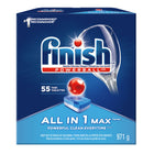 Finish All-In-1 Max Auto Dish Detergent - 55 Tablets-Type: Dishwasher Tablets