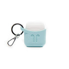 PodPocket Scoop Aqua Blue AirPods Case-THE ORIGINAL AIRPODS CASE: Designed in Canada PodPockets was the first Airpod silicone case on the market