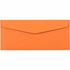 JAM Paper #10 Business Coloured Envelopes - 4.125" x 9.5" - Orange Recycled - 50 Pack-Colour: Orange Envelopes