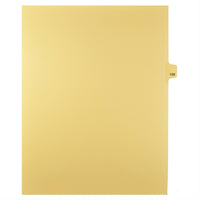 Mark Maker Legal Tabs - Letter Size - Buff - 1/25th cut - 25 tabs per package - 5 packages Pack - Number 159-Buff Single Tabs